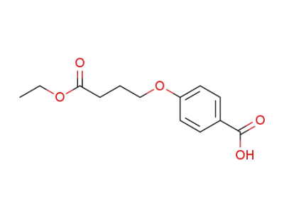 4-(4-ethoxy-4-oxobutoxy)benzoic acid