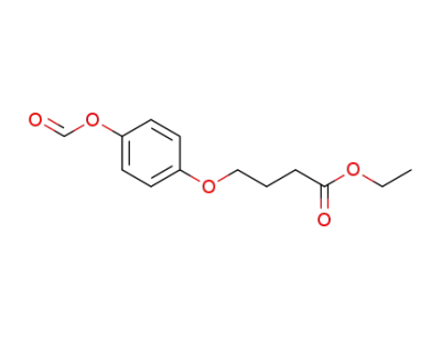 ethyl 4-(4-(formyloxy)phenoxy)butanoate